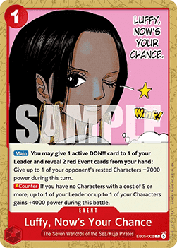 Luffy, Now's Your Chance (EB05-008)