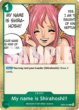 My name is Shirahoshi!! (EB05-020)
