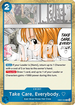 Take Care, Everybody. ♡ (EB05-030)
