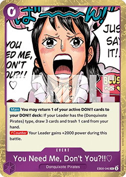 You Need Me, Don't You?!!♡ (EB05-040)