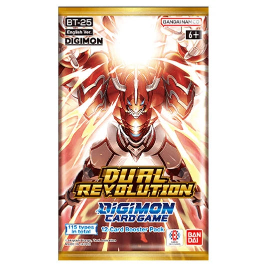 Digimon Card Game: BT25 Dual Revolution Booster Pack