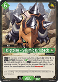 Digtoise – Seismic Drillback (BP01-050) - Dawn of Palpagos (Double Rare) [BP-01-050]
