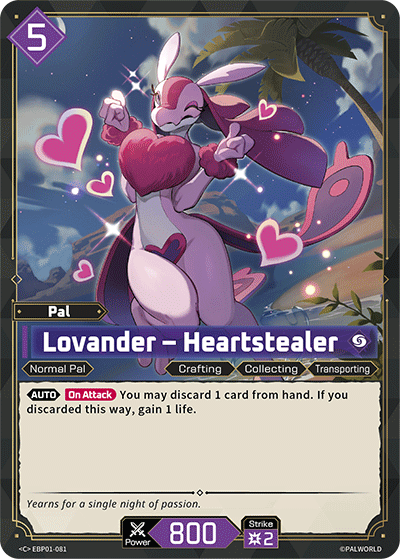 Lovander – Heartstealer (BP01-081) - Dawn of Palpagos (Common) [BP-01-081]