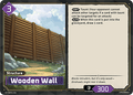Wooden Wall (BP01-091) - Dawn of Palpagos (Common) [BP-01-091]