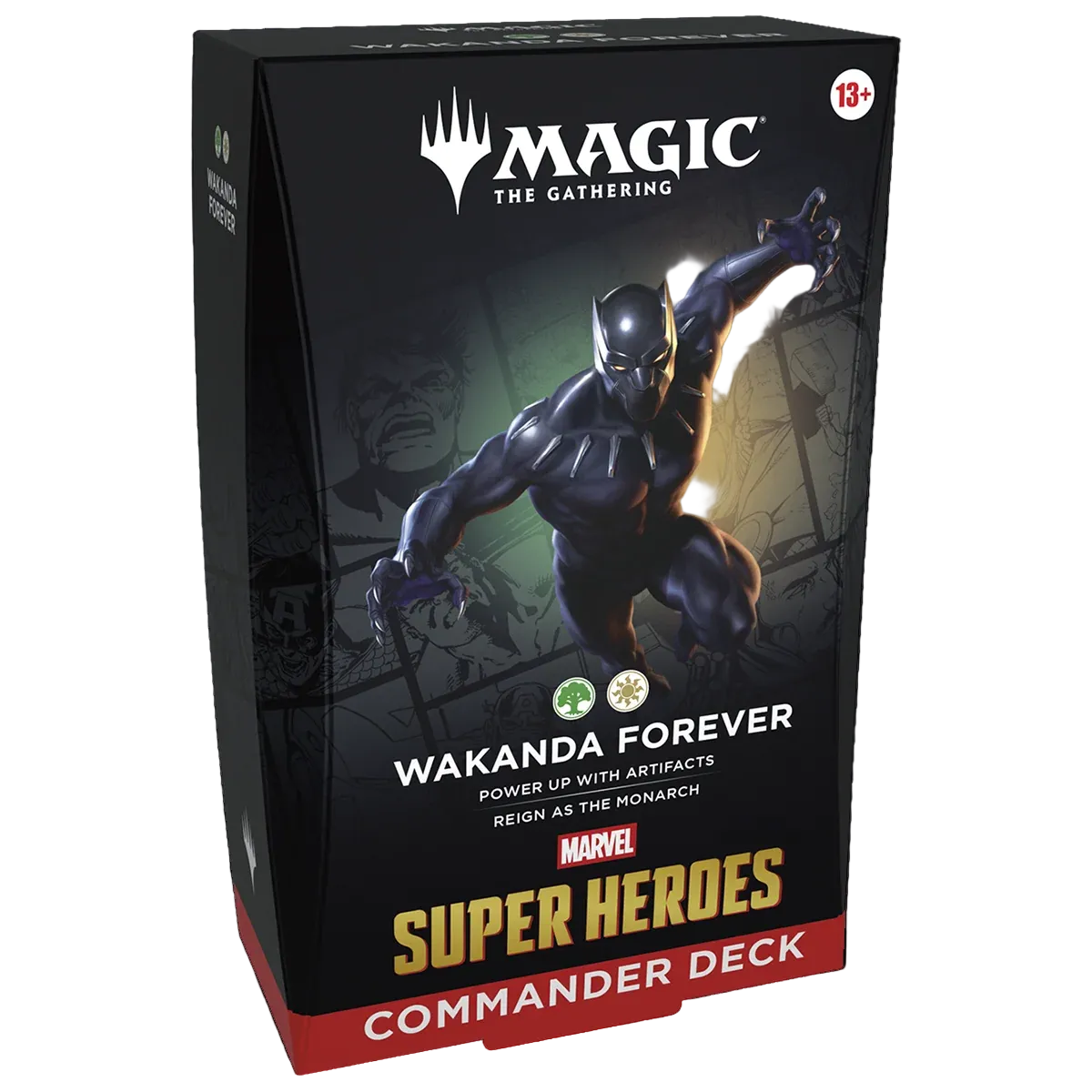 Magic: The Gathering Marvel Super Heroes "Wakanda Forever" Commander Deck