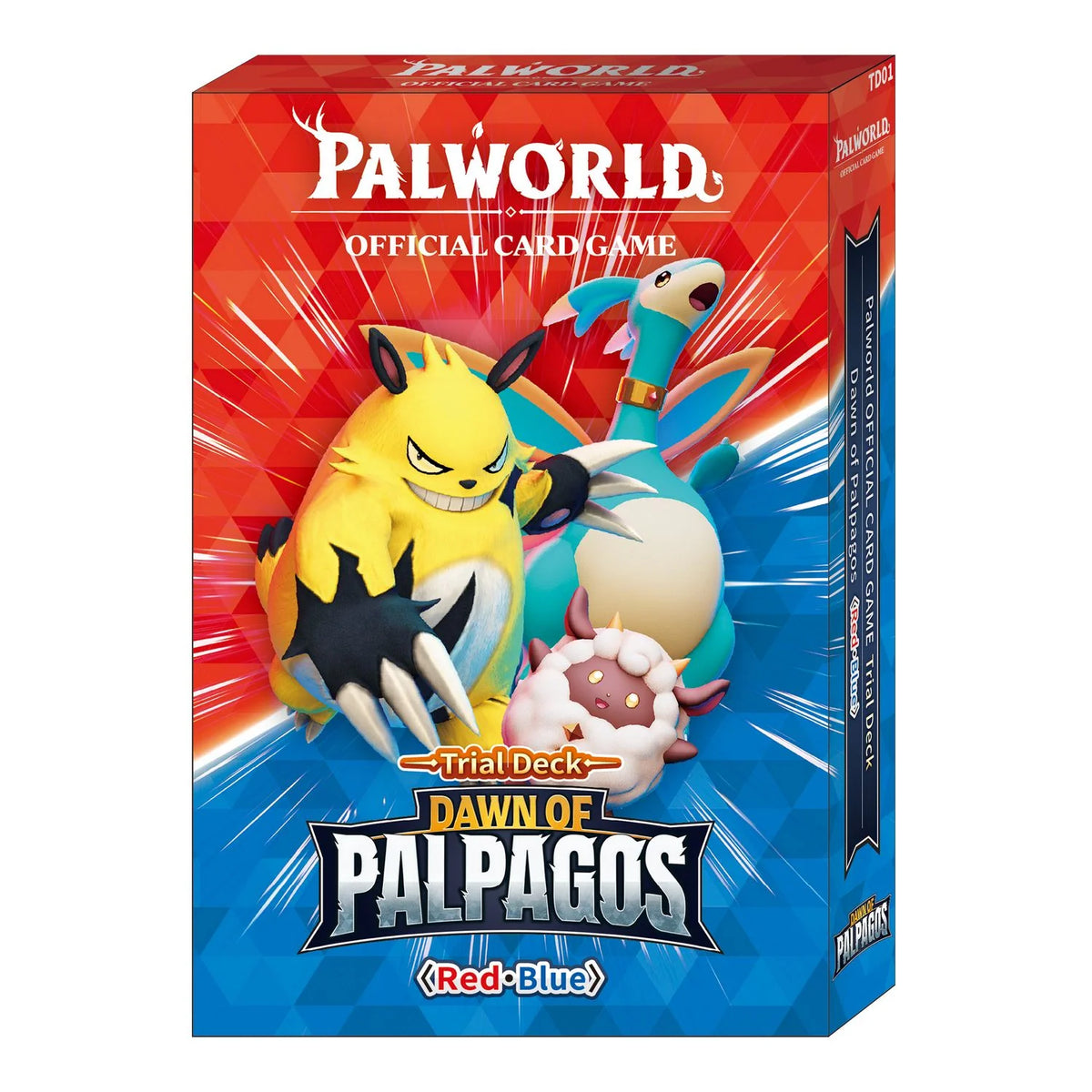 Palworld Official Card Game: The Dawn of Palpagos Trial Deck (Red-Blue)