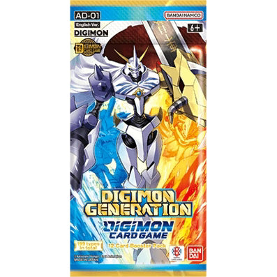 Digimon Card Game: AD01 Digimon Generation Advanced Booster Pack