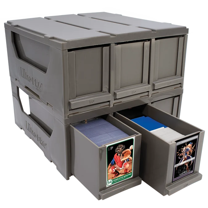 Ultra Pro PRO-Storage 3 Drawer Card Storage Organizer